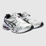 ⁦ASICS Gel-Kayano 14 White Dark Grape - נעלי אסיקס⁩ – תמונה ⁦3⁩