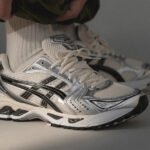 ⁦Asics Gel Kayano 14 Cream Black - נעלי אסיקס⁩ – תמונה ⁦7⁩