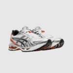 ⁦Asics Gel Kayano 14 Silver Piquant Orange - נעלי אקסיקס⁩ – תמונה ⁦2⁩