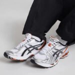 ⁦Asics Gel Kayano 14 Silver Piquant Orange - נעלי אקסיקס⁩ – תמונה ⁦6⁩