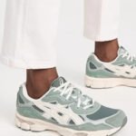⁦Asics Gel NYC Smoke Green - נעלי אקסיקס⁩ – תמונה ⁦5⁩