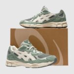⁦Asics Gel NYC Smoke Green - נעלי אקסיקס⁩ – תמונה ⁦6⁩