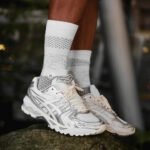 ⁦Asics Gel Kayano 14 Silver White - נעלי אקסיקס⁩ – תמונה ⁦5⁩