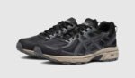 ⁦Asics Gel Venture 6 Black Grey - נעלי אסיקס⁩ – תמונה ⁦2⁩