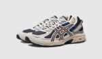 ⁦Asics Gel Venture 6 White Black Blue - נעלי אסיקס⁩ – תמונה ⁦2⁩