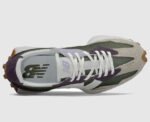 ⁦New balance 327 Oak leaf green/mystic purple - נעלי ניו באלאנס⁩ – תמונה ⁦4⁩