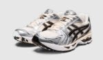 ⁦Asics Gel-Kayano 14 Cream Black Metallic Plum - נעלי אסיקס⁩ – תמונה ⁦2⁩