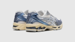 ⁦Asics Gel-Kayano 14 Cream Metallic Blue - נעלי אקסיקס⁩ – תמונה ⁦3⁩