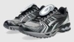 ⁦Asics Gel-Kayano 14 The Museum Visitor Black Grey - נעלי אקסיקס⁩ – תמונה ⁦2⁩