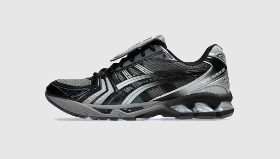 asics-gel-kayano-14-the-museum-visitor-black-grey-6 Asics Gel-Kayano 14 The Museum Visitor Black Grey - נעלי אקסיקס – תמונה 1