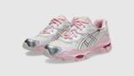 ⁦Asics Gel-NYC Kicki Yang Zhang Pink Cream Pure Silver - נעלי אקסיקס⁩ – תמונה ⁦2⁩
