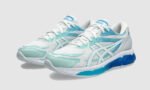 ⁦Asics Gel-Quantum 360 VIII White Azul Blue - נעלי אסיקס⁩ – תמונה ⁦2⁩