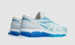 ⁦Asics Gel-Quantum 360 VIII White Azul Blue - נעלי אסיקס⁩ – תמונה ⁦4⁩