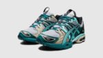 ⁦Asics UB3-S Gel-Nimbus 9 Kiko Kostadinov Piedmont Grey Aruba Blue - נעלי אקסיקס⁩ – תמונה ⁦2⁩