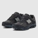 ⁦New Balance 2002R Vintage Black Grey - נעלי ניו באלאנס⁩ – תמונה ⁦2⁩